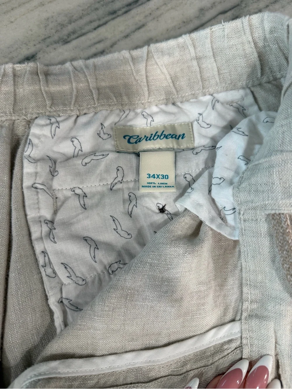 Caribbean Linen 34x30